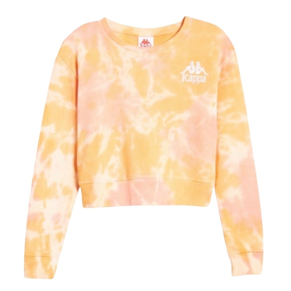 NWT- Kappa Active Catros Tie Dye Crop Sweatshit